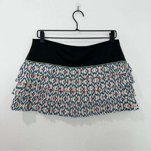 Lucky In Love Pleated Ruffle Skirt - Picture 3 of 7